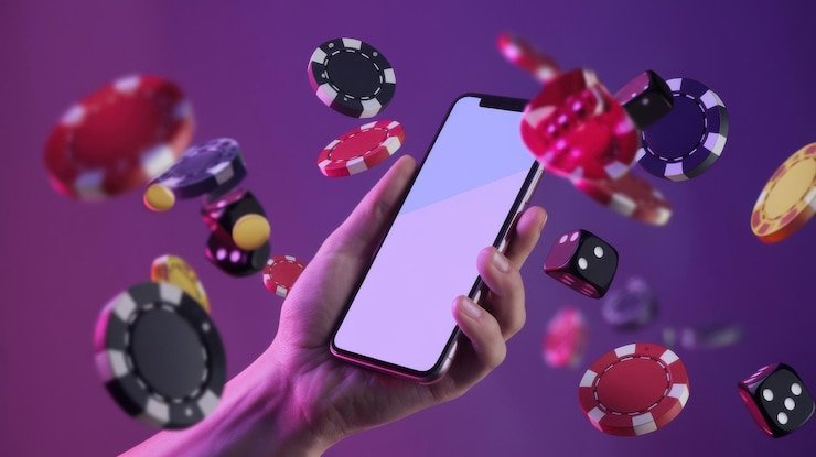 Pertandingan bola voli profesional dengan pemain melakukan spiking dan blocking di net